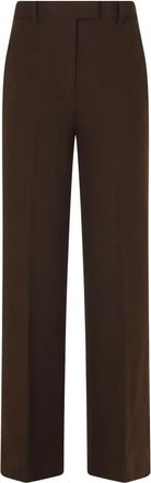 Circolo 1901 Rechte broek - Dames - Straight fit broeken - Bruin - XS - Broeken