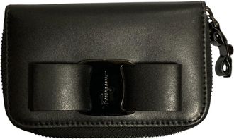 Ferragamo Leather Card Case (Pre-Owned)