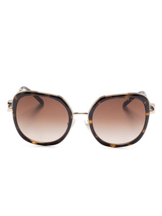 Polo Ralph Lauren square-frame sunglasses - Brown
