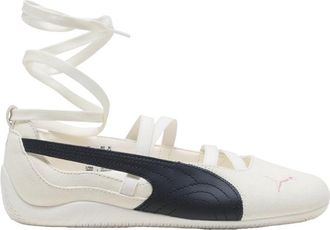 Puma Womens Speedcat X Rose Ballet Flats Casual - White, White, 7.5 UK