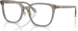 Versace 54mm Square optical glasses in Grey at Nordstrom