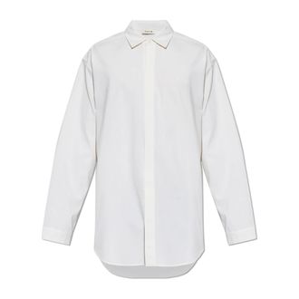 Fear of God Formal Shirts, male, Beige, Size: XS Classic Shirt