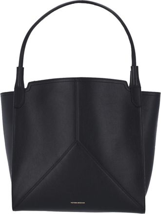 Victoria Beckham Victoria Tote Bag - Black & Bordeaux
