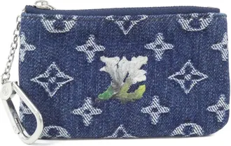 Louis Vuitton Blue Monogram Denim Canvas (Pre-Owned)