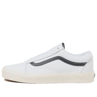 Vans Old Skool White Black Leather VN0007NTYB2