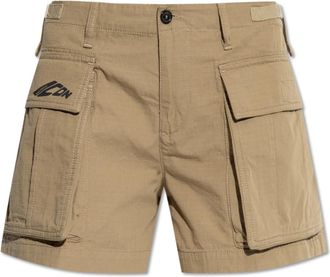 Dsquared2 Cargo Shorts - Dames - Bermuda - Beige - M - Katoen - Korte Broeken