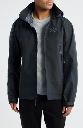 Arc'teryx Beta AR Gore-Tex PRO ePE Waterproof Hooded Jacket in Black at Nordstrom, Size Xx-Large
