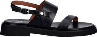 Barbour Sandali Zeppa Dakota - - Shoes - Donna - Nero - 37 EU