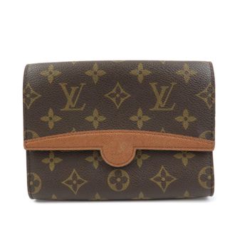 Louis Vuitton Pochette Arche Waist Monogram Canvas Brown Canvas Handbag (Pre-Owned)