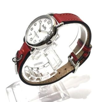 Coach Pre-owned Watches, female, White, Size: ONE SIZE Pre-owned Stainless Steel Watch