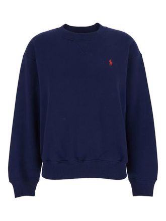 Polo Ralph Lauren Felpa girocollo con logo - Blu