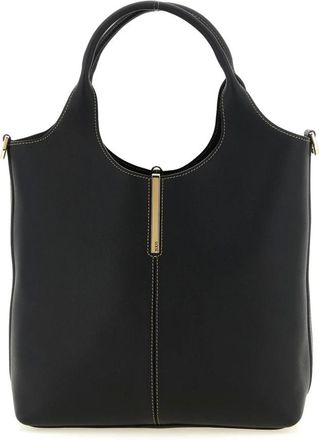 Tod's Bolso Tote de Piel - Bags - Mujer - Negro - ONE SIZE
