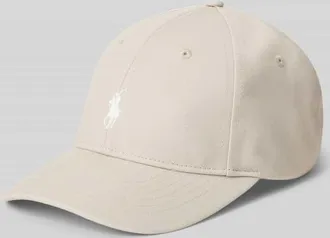Polo Ralph Lauren Basecap mit Logo-Stitching in Offwhite, Gr&ouml;&szlig;e 1