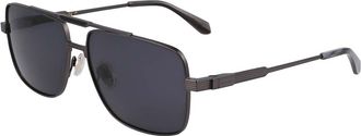 Ferragamo SF318S 018 Mens Sunglasses Gunmetal Size 60