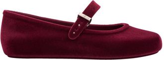 Melissa Soft Velvet Ii Ballerina Flat