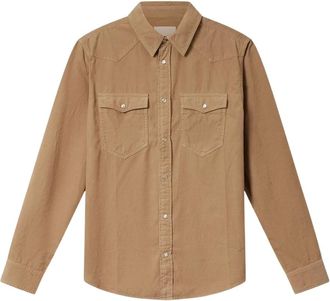 Isabel Marant Camisa Vasco - Shirts - Hombre - Marr&oacute;n - M