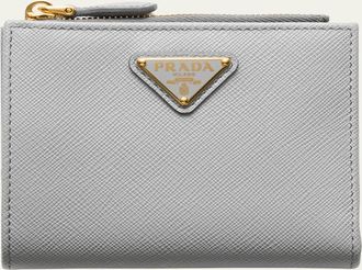Prada Small Saffiano Leather Bifold Wallet