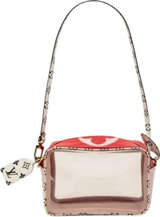 Louis Vuitton Pre-owned Cross Body Bags, female, Red, Size: ONE SIZE Pre-owned Giant Beach Pouch