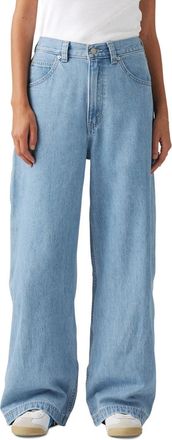 Levi's Carpenter Jeans Womens Blue Denim Relaxed Fit Cinch Baggy JAX1476