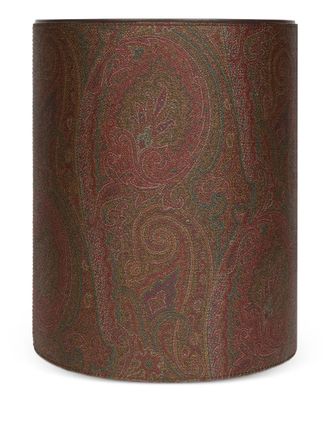 Etro Home Arnica pen holder - unisex - PVC/Calf Leather - One Size - Brown