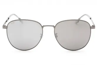 HUGO BOSS BOSS1536FS Round Metal-Frame Sunglasses - Silver
