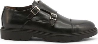 Duca di Morrone Duca di Morrone Zwarte Leren Instappers