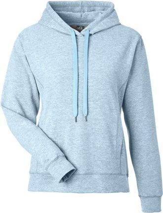 J. America Womens Electric Fleece Hooded Sweatshirt