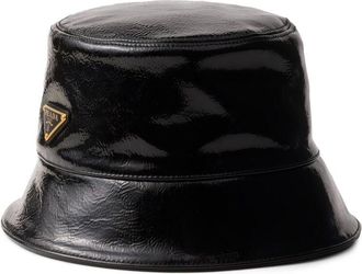 Prada Triangle-logo Bucket Hat