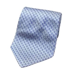 Fendi Pre-owned Cravat - Heren - Pre-owned - Blauw - Maat: ONE Size Zijde