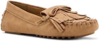 Anne Klein Cali Driving Shoe in Sand Suede at Nordstrom, Size 5.5