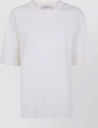 Golden Goose relaxed fit cotton jersey logo patch t-shirt