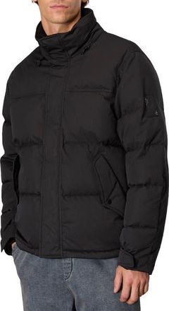 Rag & Bone Bubble Down Puffer Jacket in Jet Black at Nordstrom, Size Medium