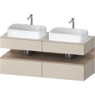 Duravit Qatego Consola Mueble Bajo Lavabo, 2 Extensiones, 2 - Duravit