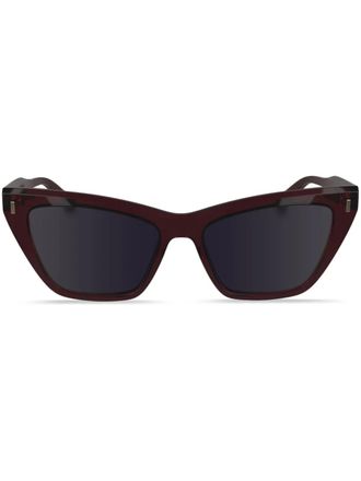 Calvin Klein cat-eye sunglasses - Red