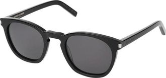 Saint Laurent Sunglasses, unisex, Black, Size: 49 MM SL 28 Sunglasses