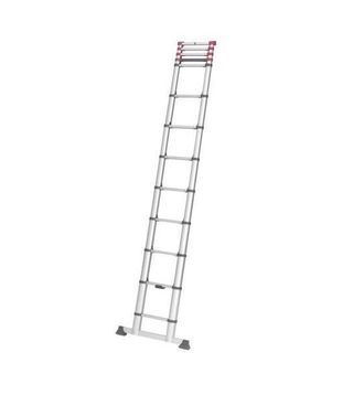 Hailo Escalera Telesc&oacute;pica De 13 Escalones Altura De Trabajo 4,50m - Flexiline - Hailo
