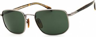 David Beckham Green Rectangular Mens Sunglasses DB 1143/S 031Z/QT 57