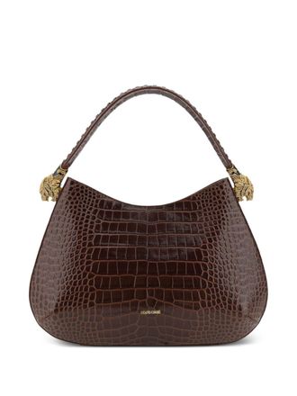 Roberto Cavalli Roar schoudertas - Bruin