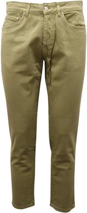 Liu Jo Tape Broeken - Heren - Slim Fit Broeken - Groen - W38 - Broeken