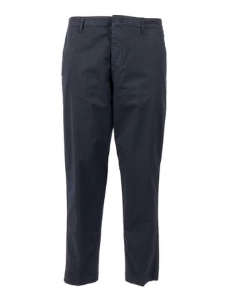 Dondup Zyan Straight Leg Stretch Straight-Leg Pants