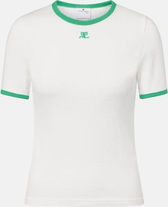 Courr&egrave;ges Courr&egrave;ges Cotton jersey T-shirt