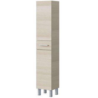 Demeyere Demeyere - Columna De Ba&ntilde;o Athena Estilo Natural 2 Puertas Y 1 Caj&oacute;n Color Roble 182x35x31 Cm