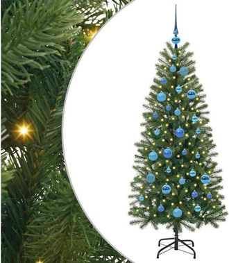 vidaXL &Aacute;rbol De Navidad Artificial Con 150 Led Verde 150 Cm Pe Y Pvc Vidaxl