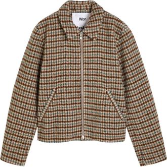 Won Hundred Giacca-camicia a quadri - Marrone