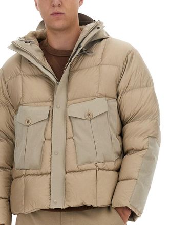 Ten c Polyamide Blend Jacket - Grey