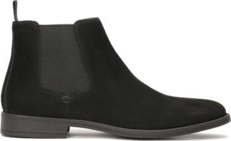 Kazar Zwarte nubuck Chelsea-laarzen - Heren - Chelseaboots - Zwart - 44 EU - Schoenen