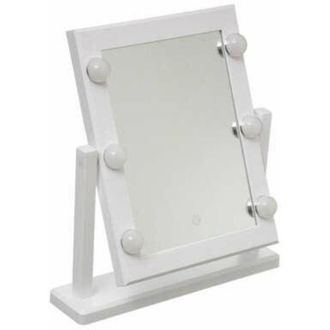 5five Simply Smart Espejo Led Colecci&oacute;n hollywood 37x9x40,5cm Blanco