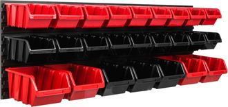 OEM Tablero De Herramientas Para Taller De 115x39 Cm + 25 Bandejas