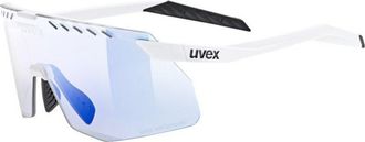 Uvex Gafas De Ciclismo Uvex Pace Stage Sv - Blanco Mate/azul Espejo