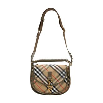 Burberry LL Small B Clip Messenger Crossbody - female - Burberry - Cross Body Bags - Multicolor - ONE SIZE - Bags